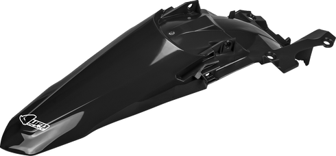 UFO MX Rear Fender - Black - Yamaha - YZ/WR '23-'26 YA04890#001
