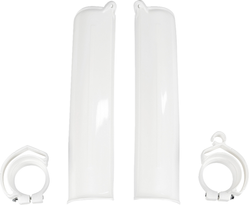 UFO Fork Tube Protectors - White KT03011#047
