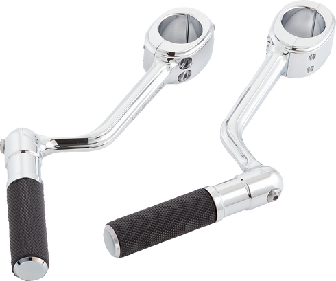 ARLEN NESS Forged Highway Peg Mounts w/ Pegs - Chrome 400-046