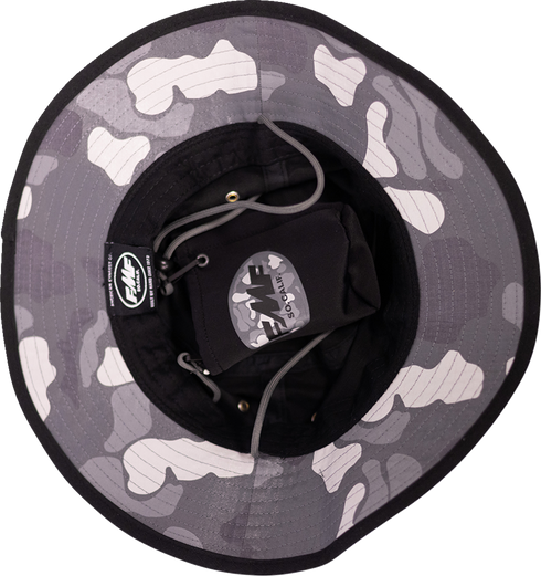 FMF Froggy Bucket Hat - Black SP24193900BLK