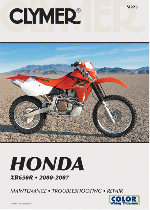 CLYMER Manual - Honda - XR650R '00-'07 CM225