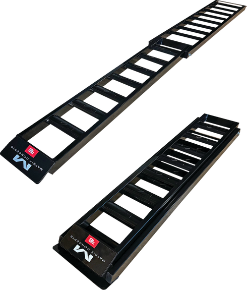 MATRIX CONCEPTS,LLC A8 Folding Aluminum Ramp - 8 ft A8 101