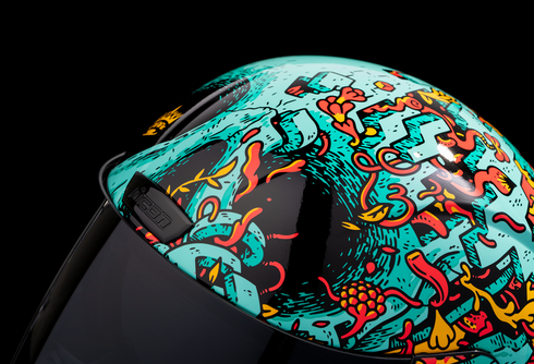 ICON Airform* Helmet - Munchies - MIPS? - Blue - 3XL 010117046