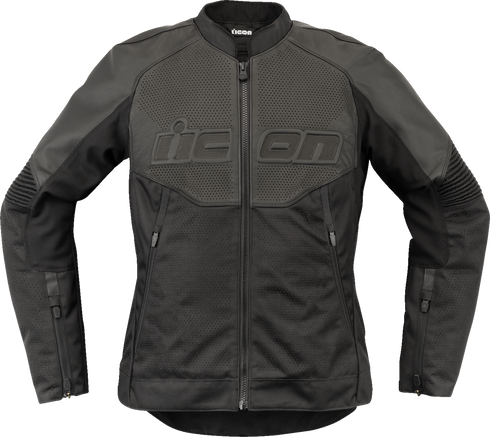 ICON Women's Overlord3™ Leather Jacket - Black - XL 28131086