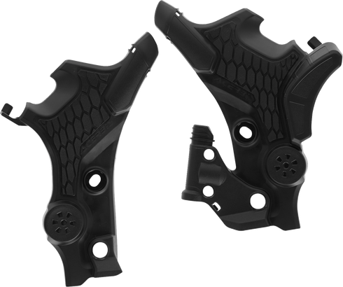 ACERBIS X-Grip Frame Guards - Black - XL 750 Transalp 2983660001