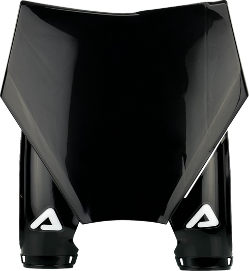 ACERBIS Raptor 2 Number Plate - Black/White 2983160001