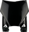 ACERBIS Raptor 2 Number Plate - Black/White 2983160001