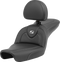SADDLEMEN Roadsofa™ Carbon Fiber Seat - Carbon Fiber - with Backrest - FXD '96-'03 896-04-185BR