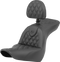SADDLEMEN Roadsofa™ Seat - Lattice Stitch - with Backrest - FXLR/FLSB '18-'23 818-29-182BR