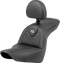 SADDLEMEN Roadsofa™ Carbon Fiber Seat - Carbon Fiber - with Backrest - FXLR/FLSB '18-'23 818-29-185BR