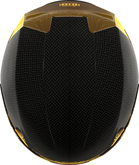 ICON Airframe Pro* Helmet - Carbon 4Tress - Yellow - 3XL 0101-16665