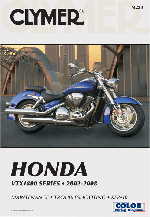 CLYMER Manual - Honda - VTX1800 '02-'08 CM230