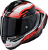 ALPINESTARS Supertech R10 Helmet - Team - Black/Carbon Red/Gloss White - Large 8200224-1352-L