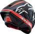 ALPINESTARS Supertech R10 Helmet - Team - Matte Black/Carbon Red Fluo/Blue - XS 8200224-1383-XS