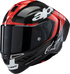 ALPINESTARS Supertech R10 Helmet - Element - Carbon/Red/White - XS 8200324-1363-XS