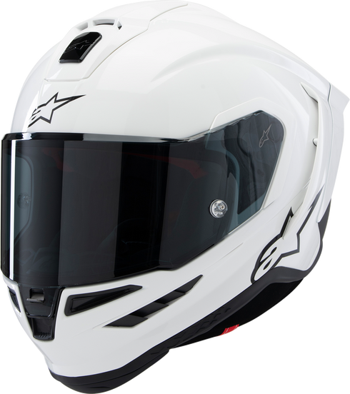 ALPINESTARS Supertech R10 Helmet - Solid - Gloss White - XS 8200124-2170-XS
