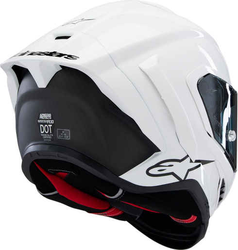 ALPINESTARS Supertech R10 Helmet - Solid - Gloss White - Small 8200124-2170-S