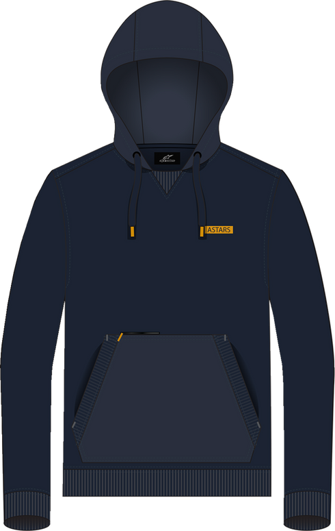 ALPINESTARS ALPINESTARS Rooted Pullover Hoodie - Dark Navy - Large 1214-51300-701-L - 3050-6768