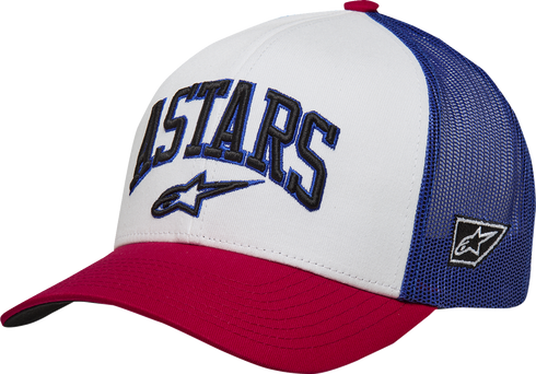 ALPINESTARS ALPINESTARS Dunker Hat - White/Red/Blue - One Size 1214-81717-2372-OS - 2501-4216