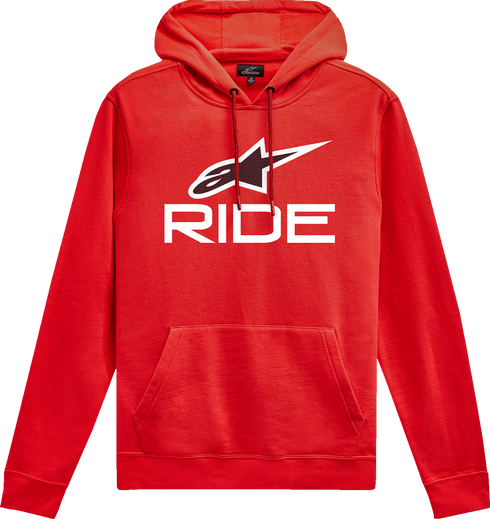 ALPINESTARS ALPINESTARS Ride 4.0 Pullover Hoodie - Red/White/Black - 2XL 1214-51820-321-2XL - 3050-6779