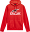 ALPINESTARS ALPINESTARS Ride 4.0 Pullover Hoodie - Red/White/Black - Large 1214-51820-321-L - 3050-6777