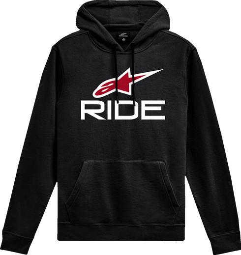 ALPINESTARS ALPINESTARS Ride 4.0 Pullover Hoodie - Black/Red/White - Large 1214-51820-1232-L - 3050-6726