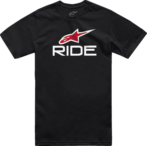 ALPINESTARS ALPINESTARS Ride 4.0 T-Shirt - Black/White/Red - Large 1214-73112-123-L - 3030-23678