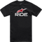 ALPINESTARS ALPINESTARS Ride 4.0 T-Shirt - Black/White/Red - XL 1214-73112-123-XL - 3030-23679
