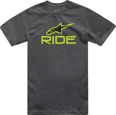 ALPINESTARS ALPINESTARS Ride 4.0 T-Shirt - Charcoal/Lime/Black - 2XL 1214-73112-1845-2XL - 3030-23924