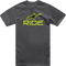 ALPINESTARS ALPINESTARS Ride 4.0 T-Shirt - Charcoal/Lime/Black - 2XL 1214-73112-1845-2XL - 3030-23924