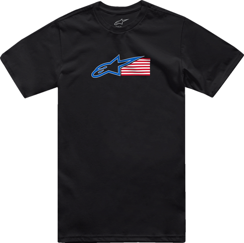 ALPINESTARS ALPINESTARS Racing USA T-Shirt - Black - XL 1214-73124-10-XL - 3030-23927