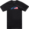 ALPINESTARS ALPINESTARS Racing USA T-Shirt - Black - XL 1214-73124-10-XL - 3030-23927