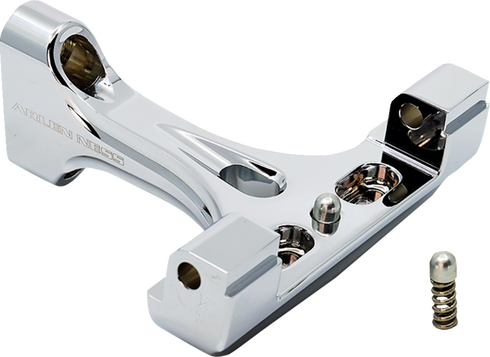 ARLEN NESS Forged Floorboard Mounts - Passenger - Chrome 410-034