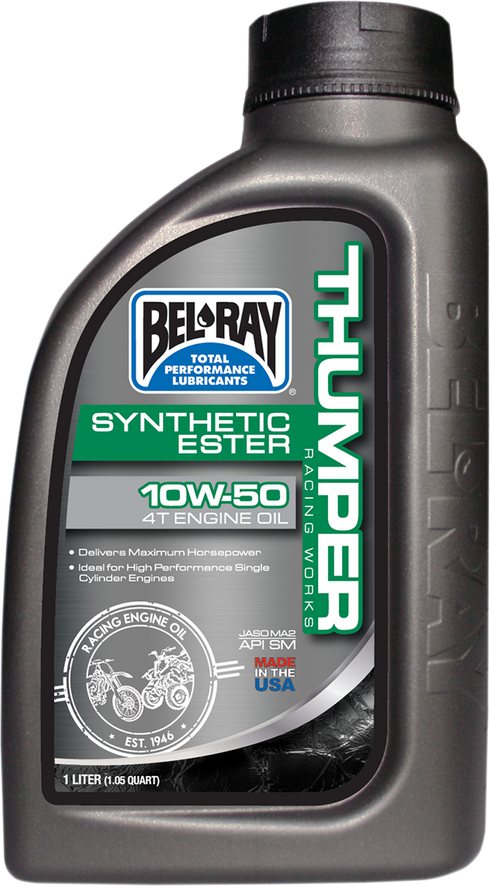 BEL-RAY Thumper Synthetic Oil - 10W-50 - 1L 99550-B1LW