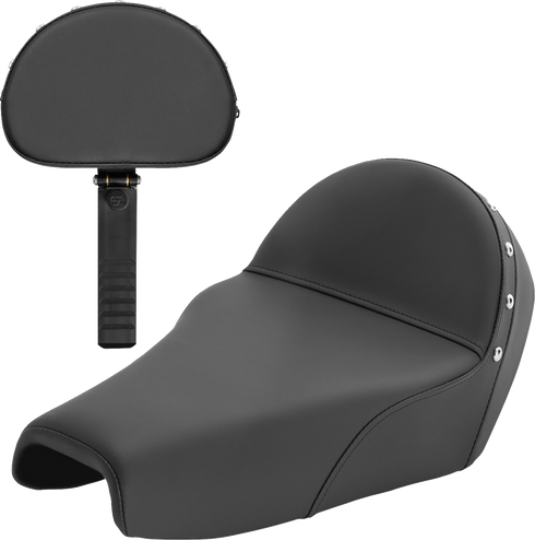SADDLEMEN Solo Seat - Studded - XL '04-'22 807-11B-0039
