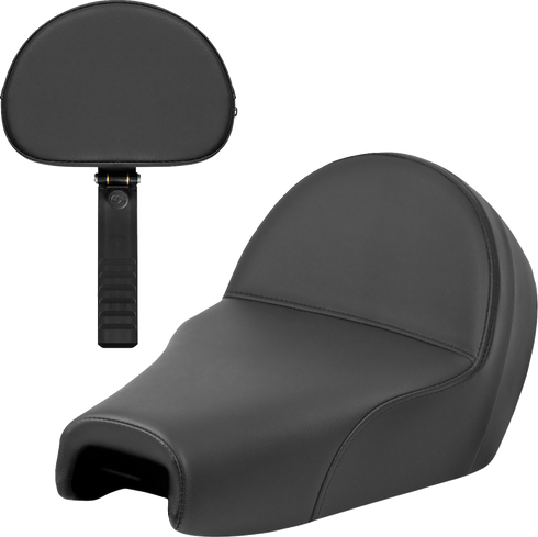 SADDLEMEN Solo Seat - Plain - XL '04-'22 807-03B-0040