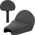 SADDLEMEN Solo Seat - Plain - XL '04-'22 807-03B-0040