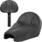 SADDLEMEN Dominator Seat - Black w/ Silver Stitching - XL '04-'22 807-03B-0042