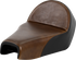 SADDLEMEN Lariat Solo Seat - Distressed Leather - 4.5 Gal Tank - XL '04-'22 807-03B-0041