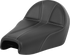 SADDLEMEN Dominator Seat - Black w/ Silver Stitching - XL '04-'22 807-03B-0042