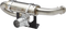 TRINITY RACING Center Exit Slip-On Muffler - With Tip TR-4184ST