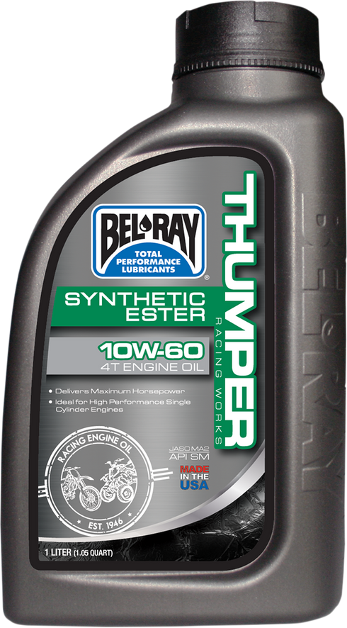 BEL-RAY Thumper Synthetic Oil - 10W-60 - 1L 99551-B1LW