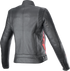 ALPINESTARS Stella Dyno Leather Jacket - Black/Haute Red - L 3113924-1346-L
