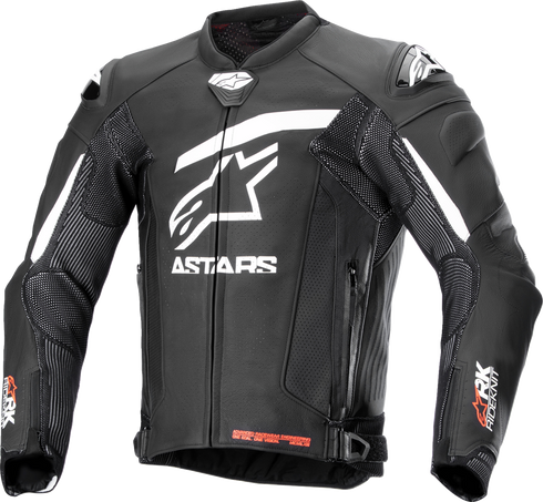ALPINESTARS GP Plus R v4 Rideknit? Leather Jacket - Black/White - US 46 / EU 56 3100324-12-56