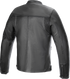 ALPINESTARS Blacktrack Leather Jacket - Black - 3XL 3103824-1100-3X