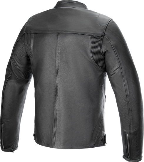ALPINESTARS Blacktrack Leather Jacket - Black - Medium 3103824-1100-M