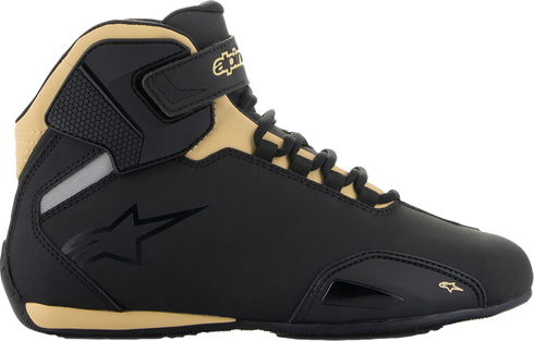 ALPINESTARS Stella Sektor Shoes - Black/Champagne - US 7.5 / EU 39 2515719-1090-7.5
