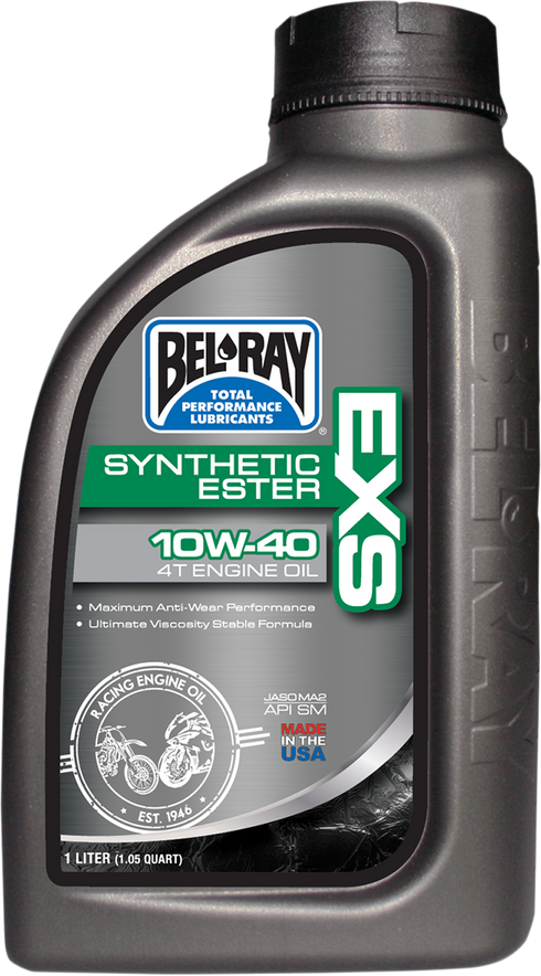 BEL-RAY EXS Synthetic 4T Oil - 10W-40 - 1L 99161-B1LW