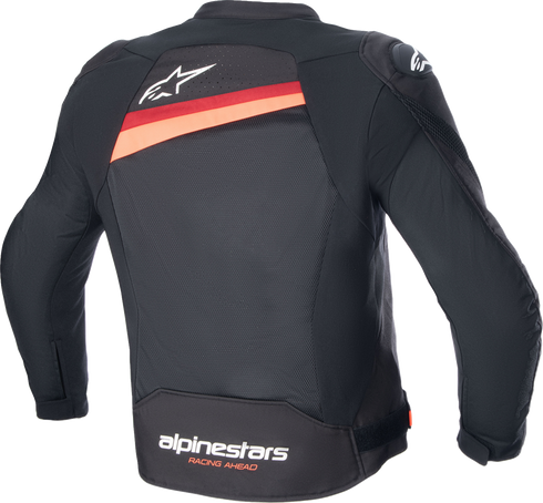 ALPINESTARS T-GP Plus R v4 Airflow Jacket - Black/Red Fluo - Large 3300624-1030-L
