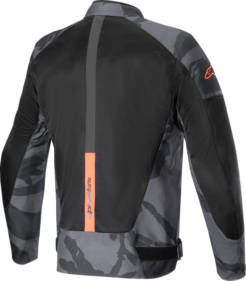 ALPINESTARS T-SP X Superair Jacket - Gray Camo/Red Fluo - 2XL 3302022-9133-2X